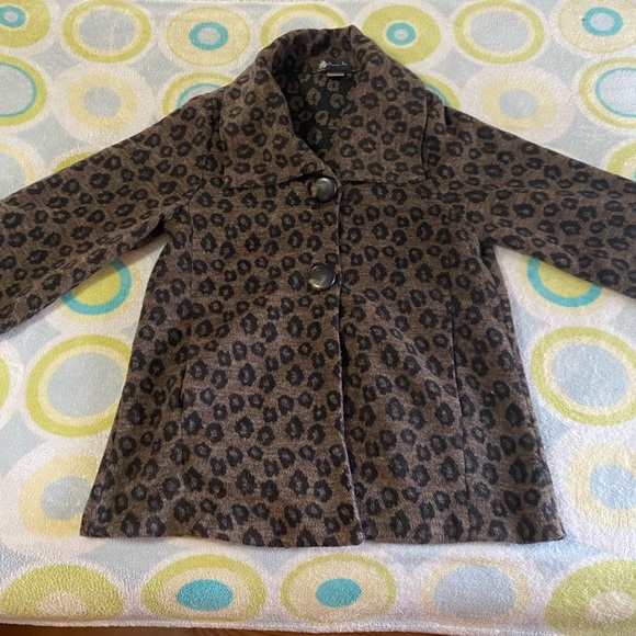 Leopard Print Damee, Inc. Ladies Small Lightweight Jacket - Picture 6 of 6